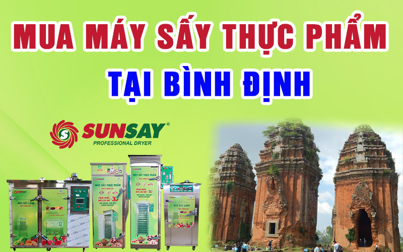 Mua máy sấy thực phẩm tại Bình Định 