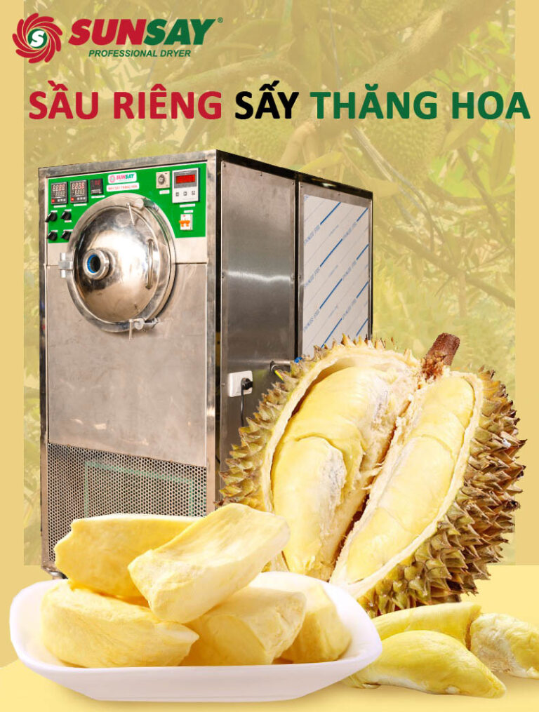 Sầu riêng sấy thăng hoa