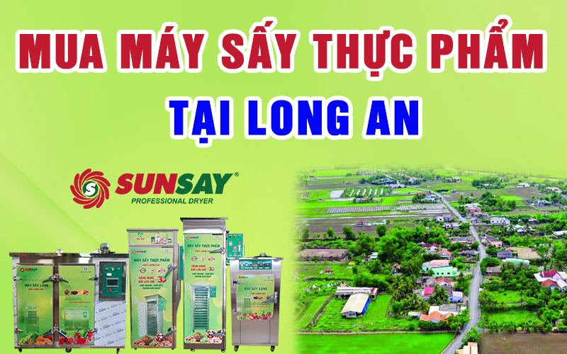 mua máy sấy thực phẩm tại Long An