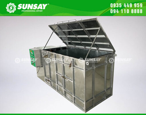 Máy sấy vải thiều 500kg