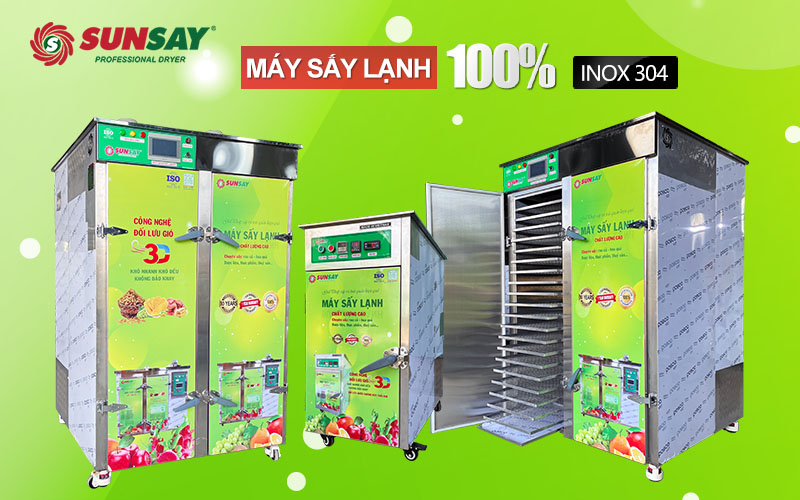 Máy sấy lạnh chất lượng cao SUNSAY đa dạng kích thước