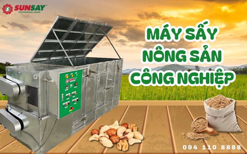 Máy sấy nông sản công nghiệp