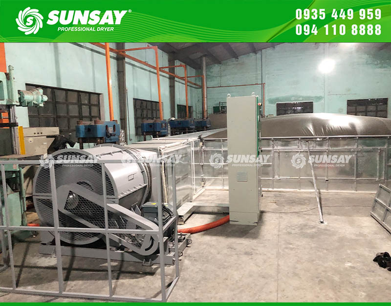 Lắp đặt hệ thống sấy bắp công suất lớn 20 tấn tại Bình Dương - Cung cấp giải pháp bảo quản nông sản hiện đại