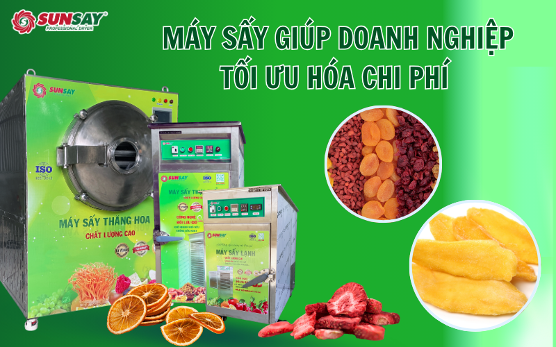Tăng lợi nhuận nhờ máy sấy giúp doanh nghiệp tối ưu hóa chi phí vận hành