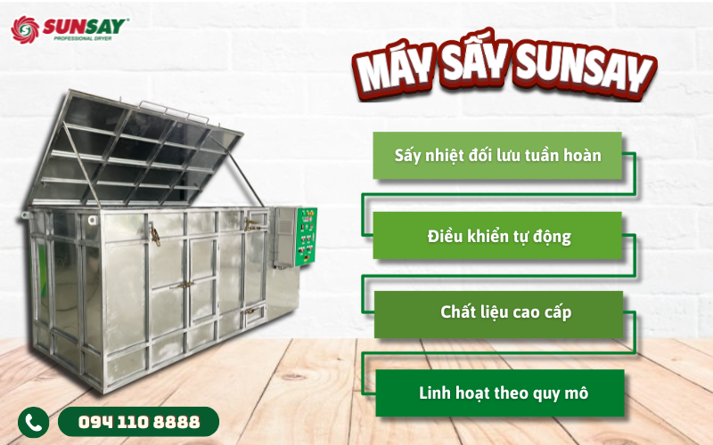Vì sao máy sấy mắc ca giữ nguyên tinh dầu của SUNSAY là lựa chọn lý tưởng?