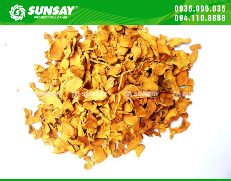 Nghệ lát sấy khô