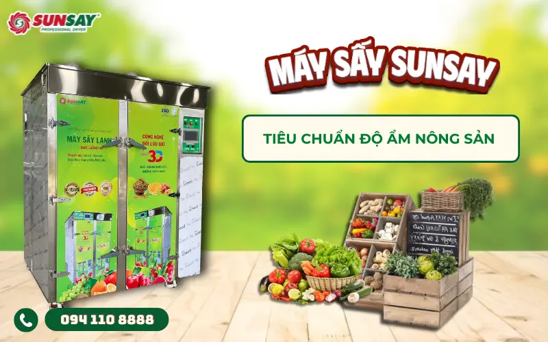 Tiêu chuẩn độ ẩm nông sản